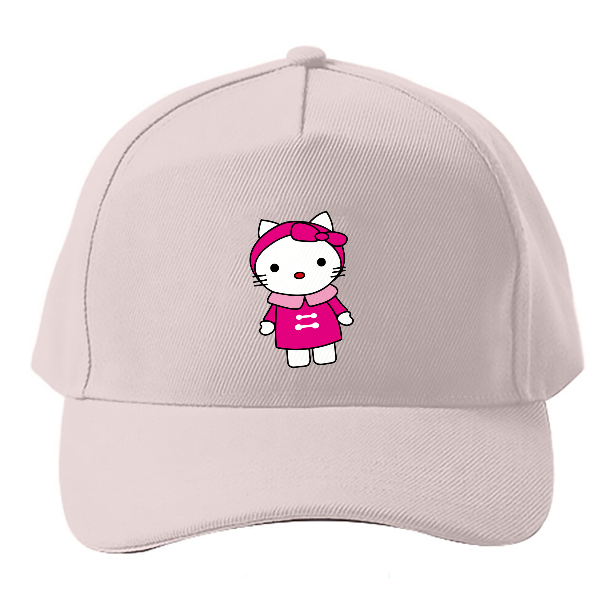 （画像用） Hello Kitty ハローキティ ベースボールキャップ 綿100％ 男女兼用 帽子 スポーツ